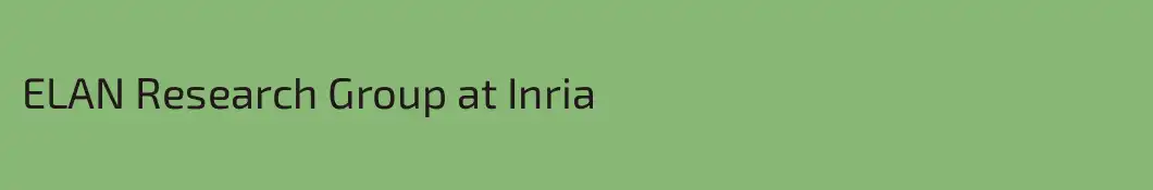 ELAN Research Group at Inria